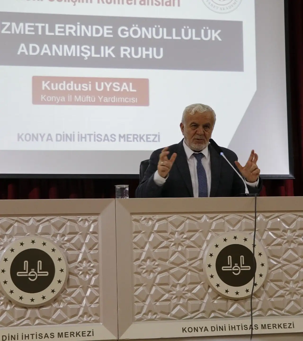 Konya'da din hizmetlerine adanmışlık vurgusu