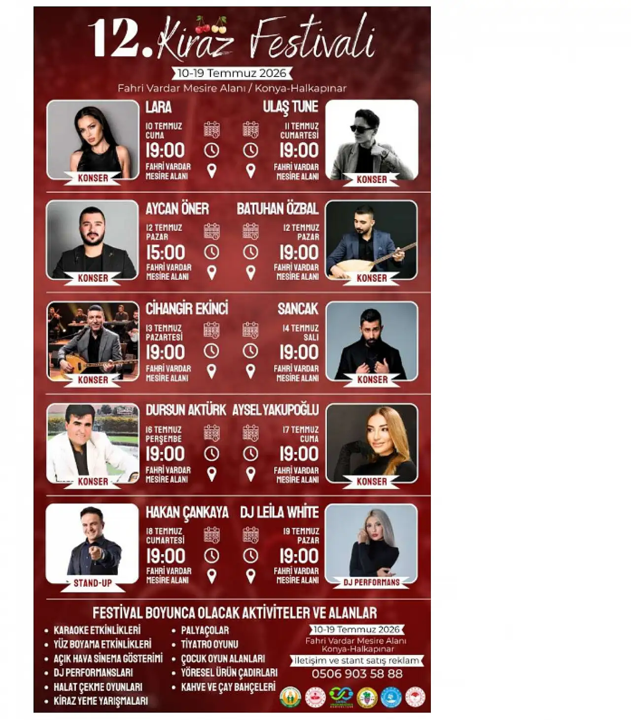 Konya'da yılın festivaline sayılı günler kaldı: Ünler geçidi olacak!