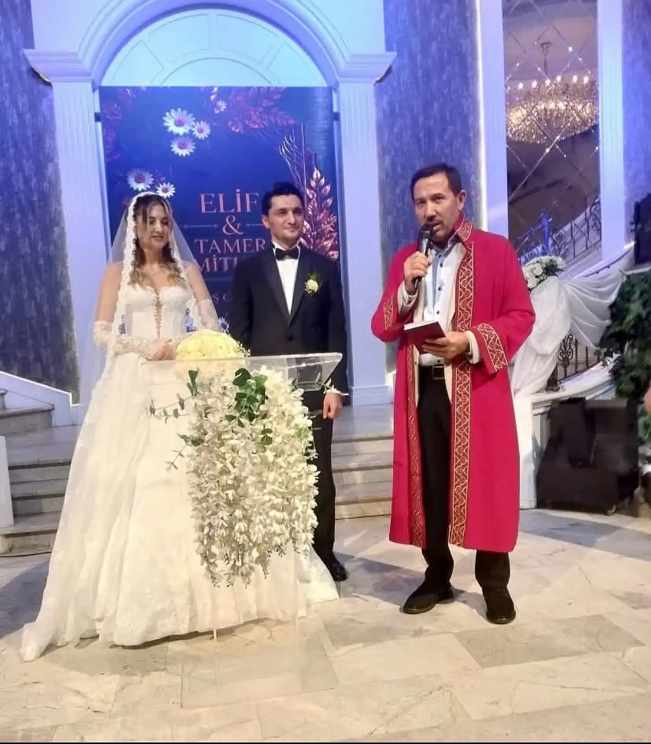 Karababa ve Maviş ailelerinin mutlu günü