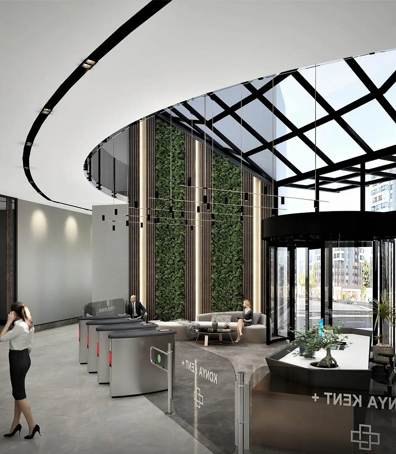 Konya ekonomisinin yeni çekim merkezi: Kentplus ofis ve rezidansları tanıtıldı