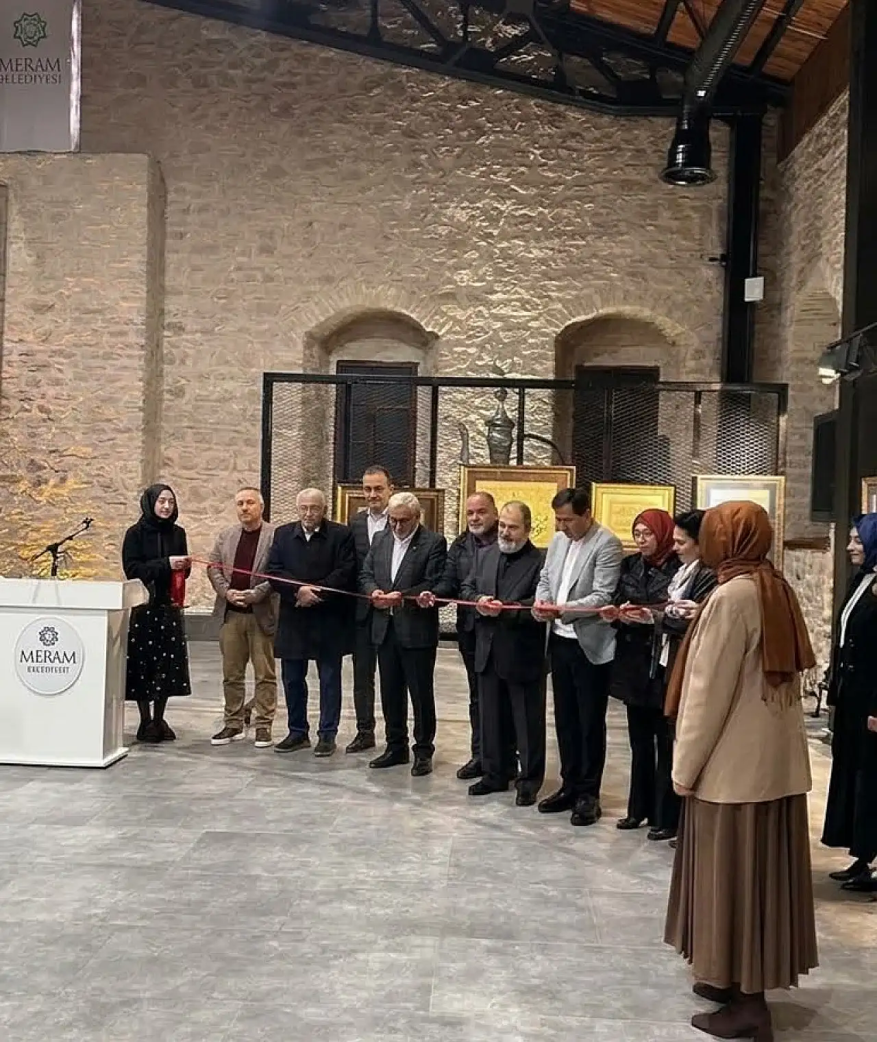 Konya'da klasik usul ve asırlık estetik bu sergide buluştu. 'Sadece Klasik' sanat sergisi açıldı.
