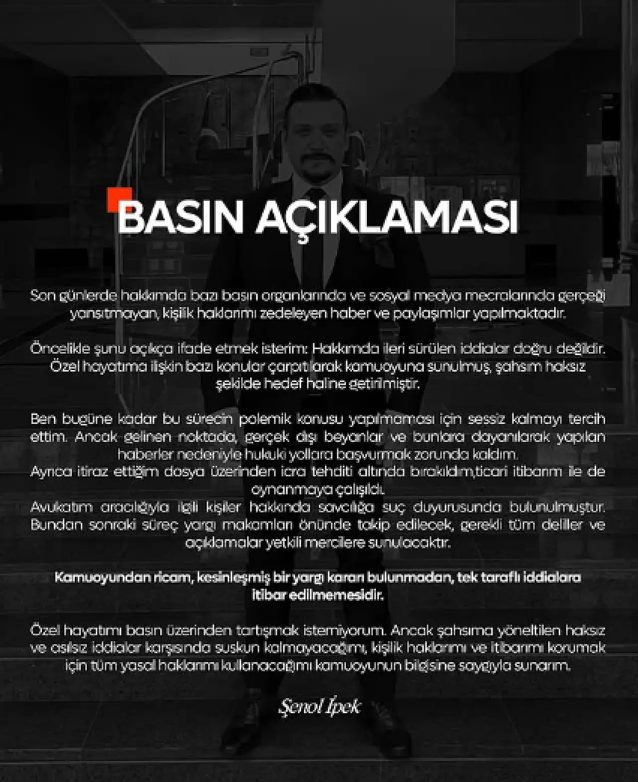 Şenol İpek kimdir? Şenol İpek nişanlısı Sevil S. kimdir? Şenol İpek sevgilisi kimdir?