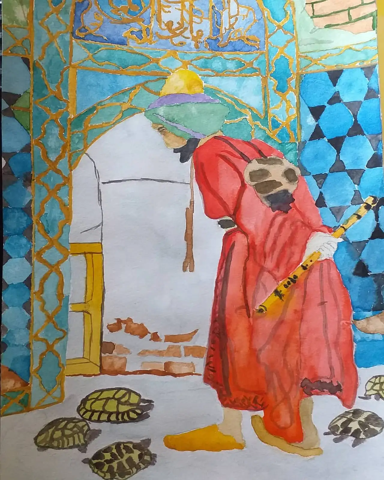 Fırçasını kalbiyle tutan Konyalı ressam ezber bozuyor
