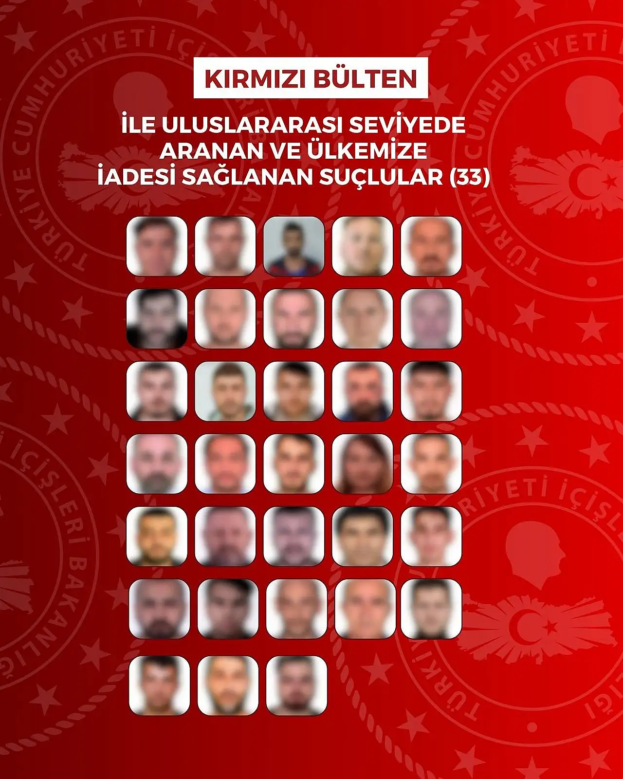 Türkiye'ye 1 ayda 63 suçlu iade edildi! En çok o ülkeden getirildiler