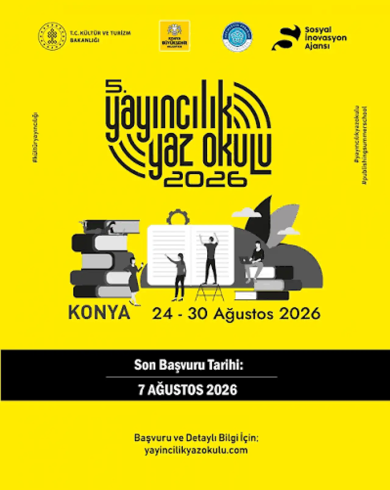 Konya'da gençlere kariyer fırsatı! 5. Yayıncılık Yaz Okulu için başvurular başladı