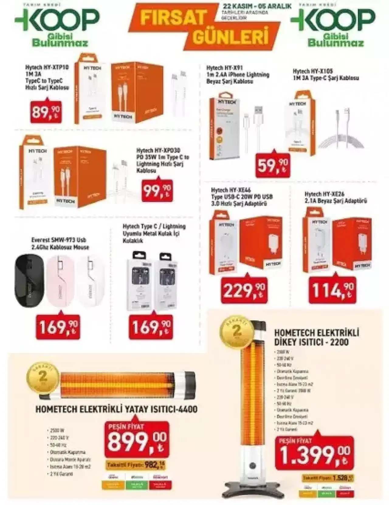 Tarım Kredi'de bu hafta ŞOK FİYATLAR! Isıtıcı 899 TL'ye düştü, tava fiyatı olay oldu...