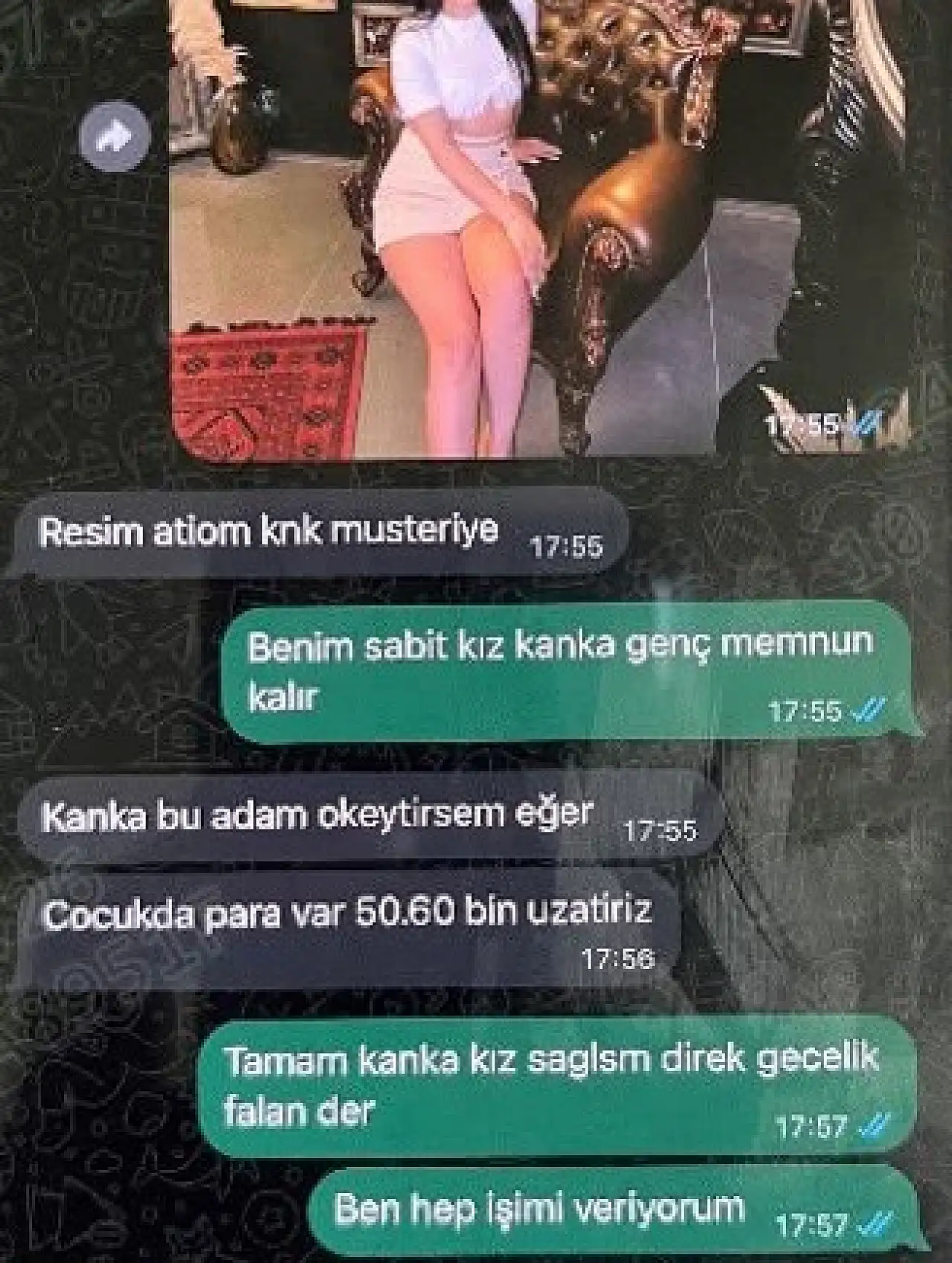 Fuhuş ağı mesajlarla ortaya çıktı: Kadınları müşterilere böyle yönlendirmişler