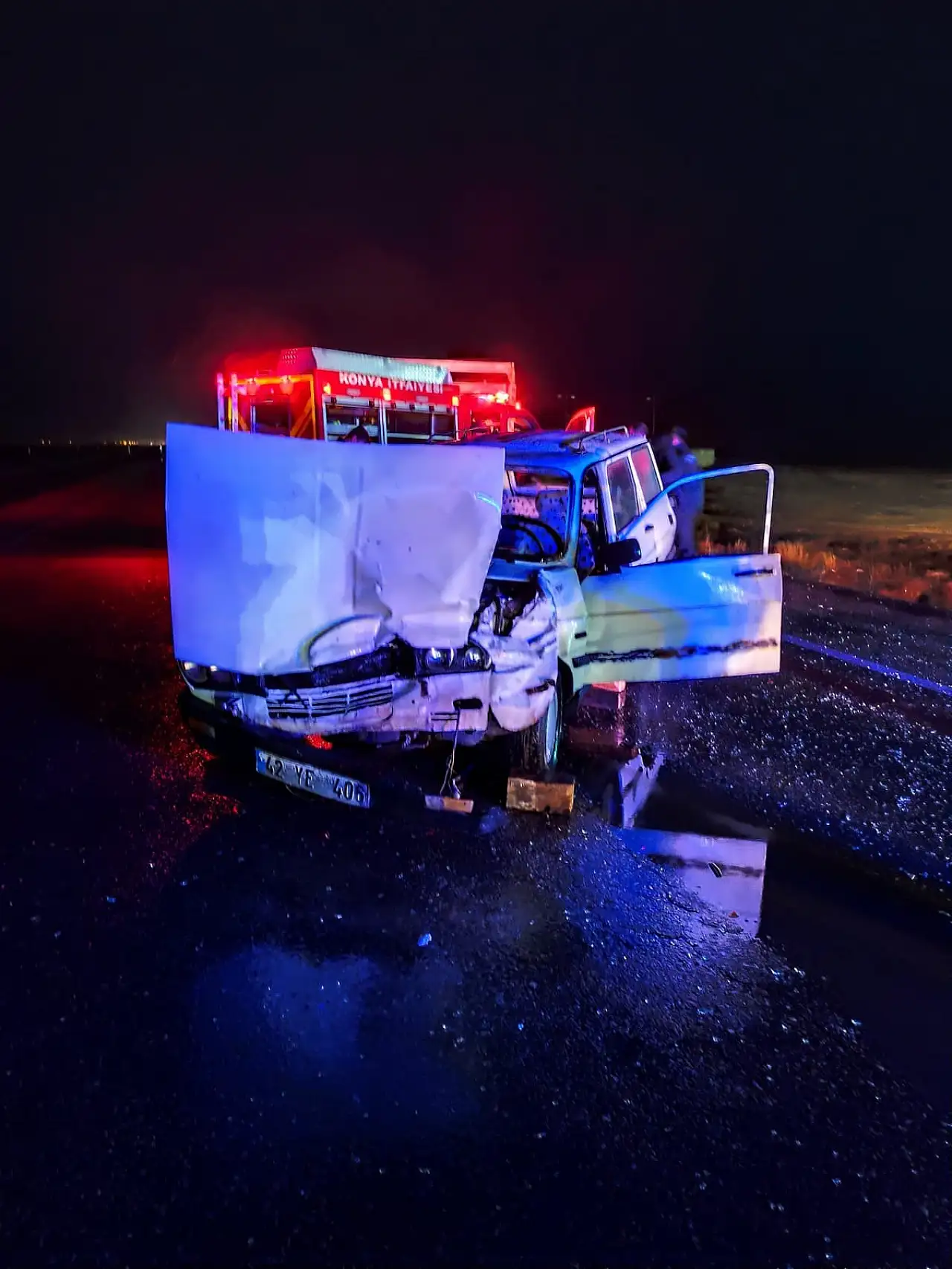 Konya'da feci kaza: Bir ölü!