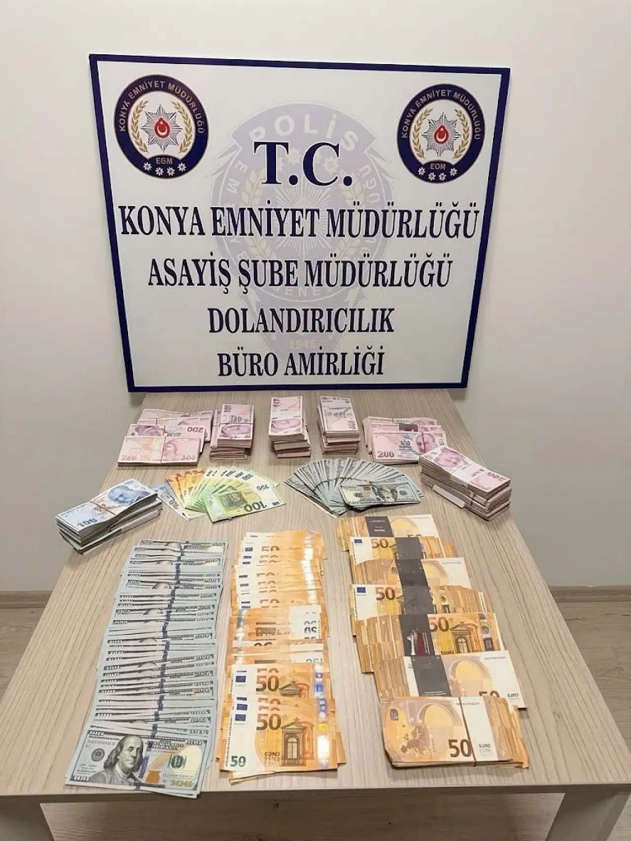 Konya'da telefon dolandırıcılığında milyonluk vurgun!