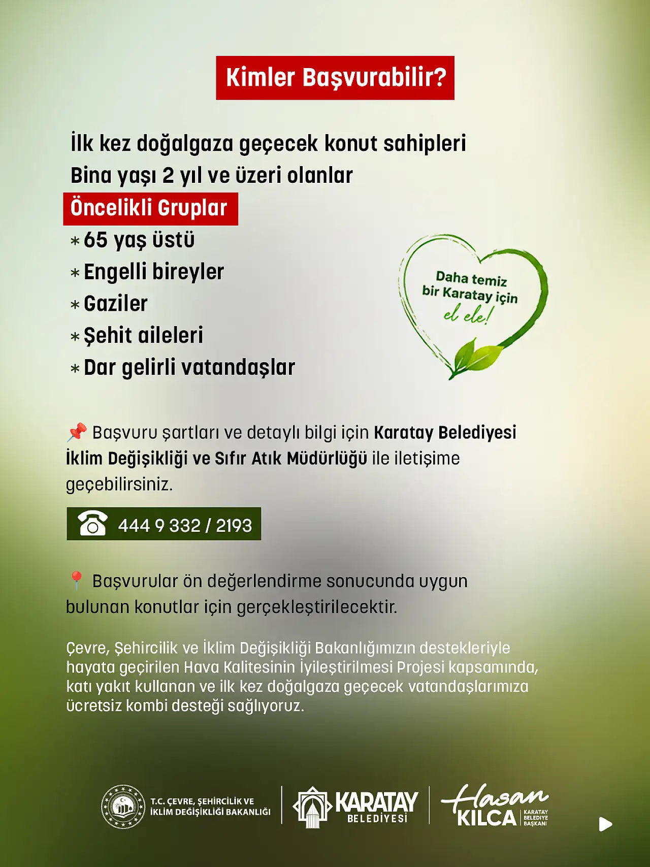 Konya'da 375 eve ücretsiz kombi verilecek! İşte başvuru şartları