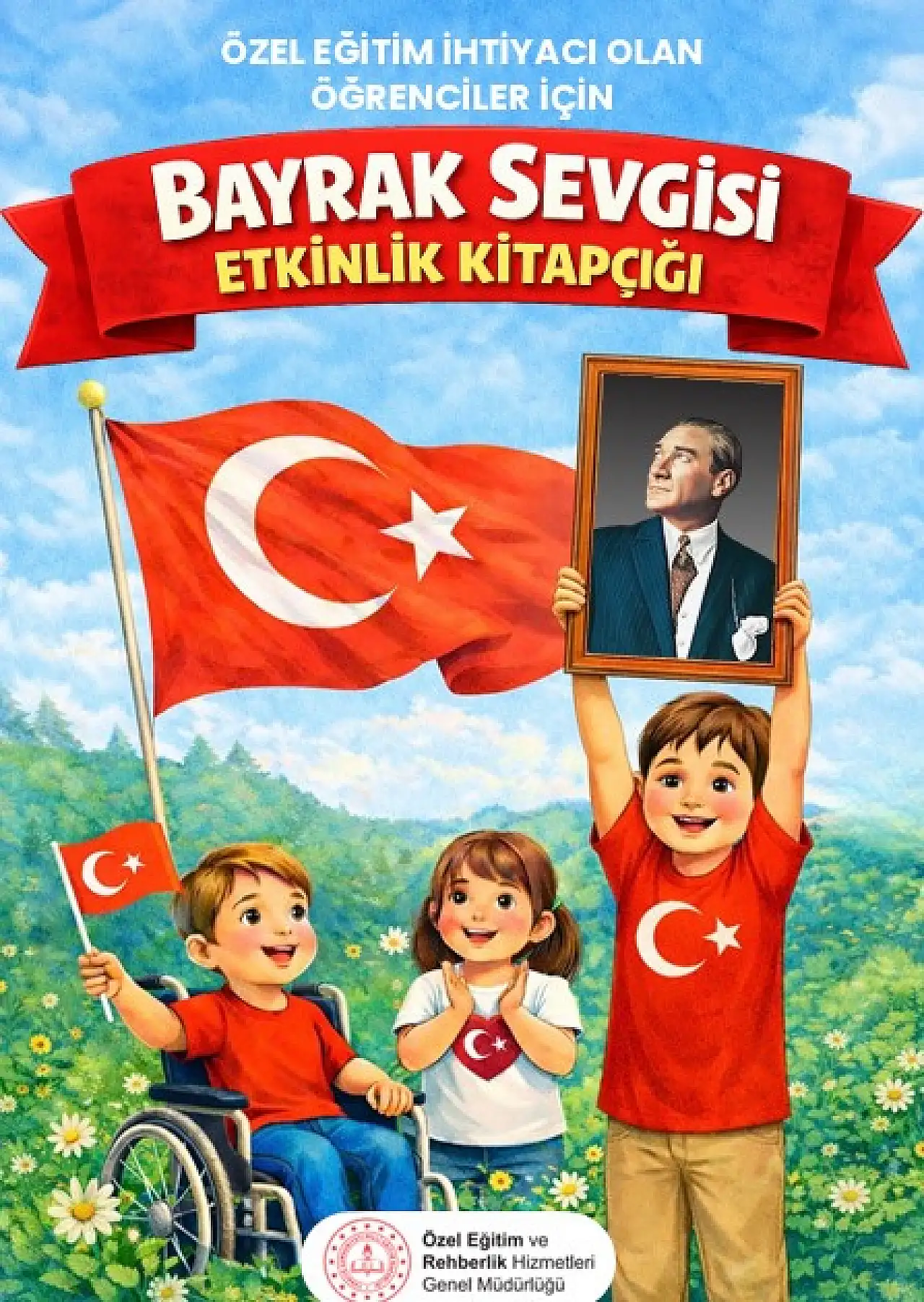 Konya'da ikinci dönemin ilk dersi: Bayrak sevgisi