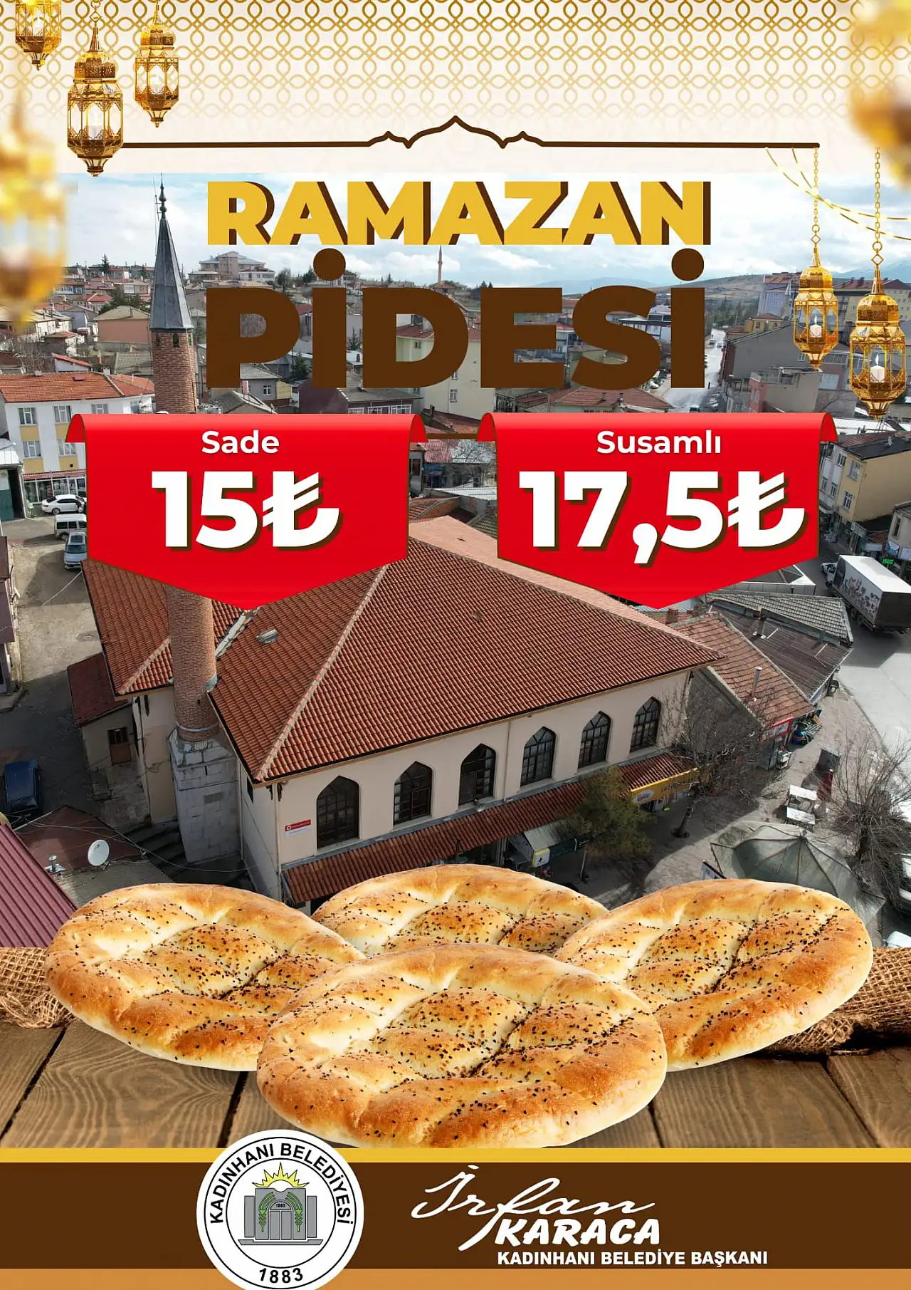 Konya'nın o ilçesinde Ramazan pidesinin fiyatı belli oldu!