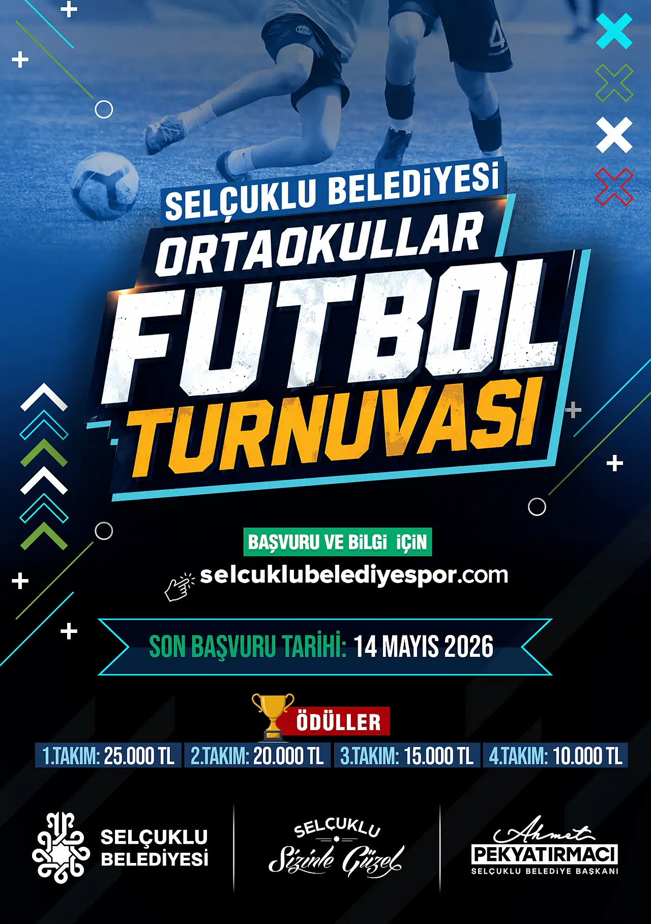 Selçuklu'da Ortaokullar sahaya inecek