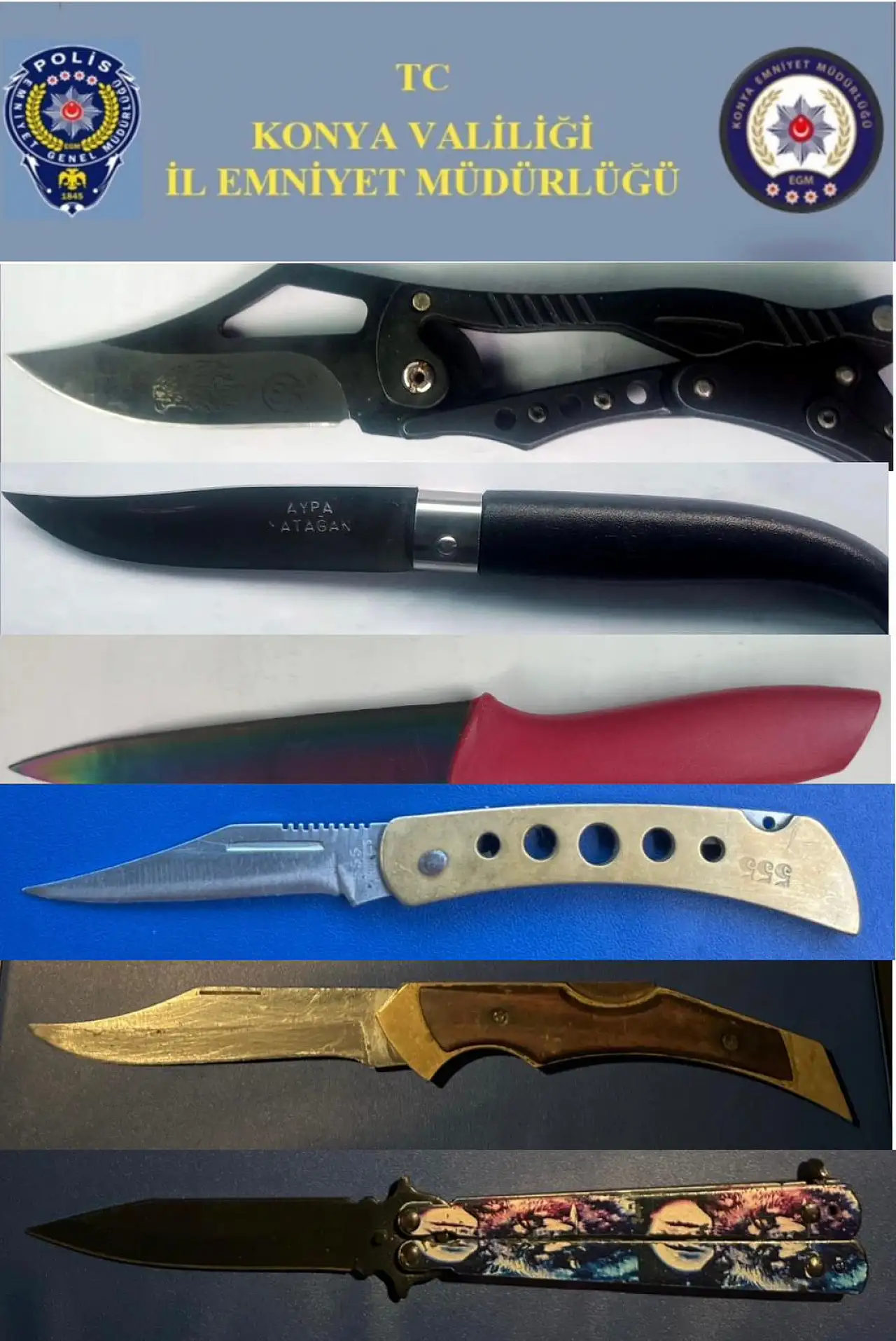 Konya Emniyeti yine bildiğiniz gibi: Suçlulara göz açtırmadı!