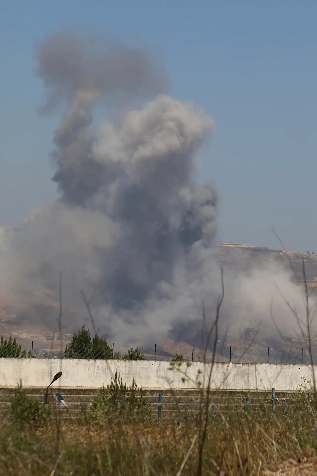 Nabatiye kırsalına hava saldırısı düzenlendi