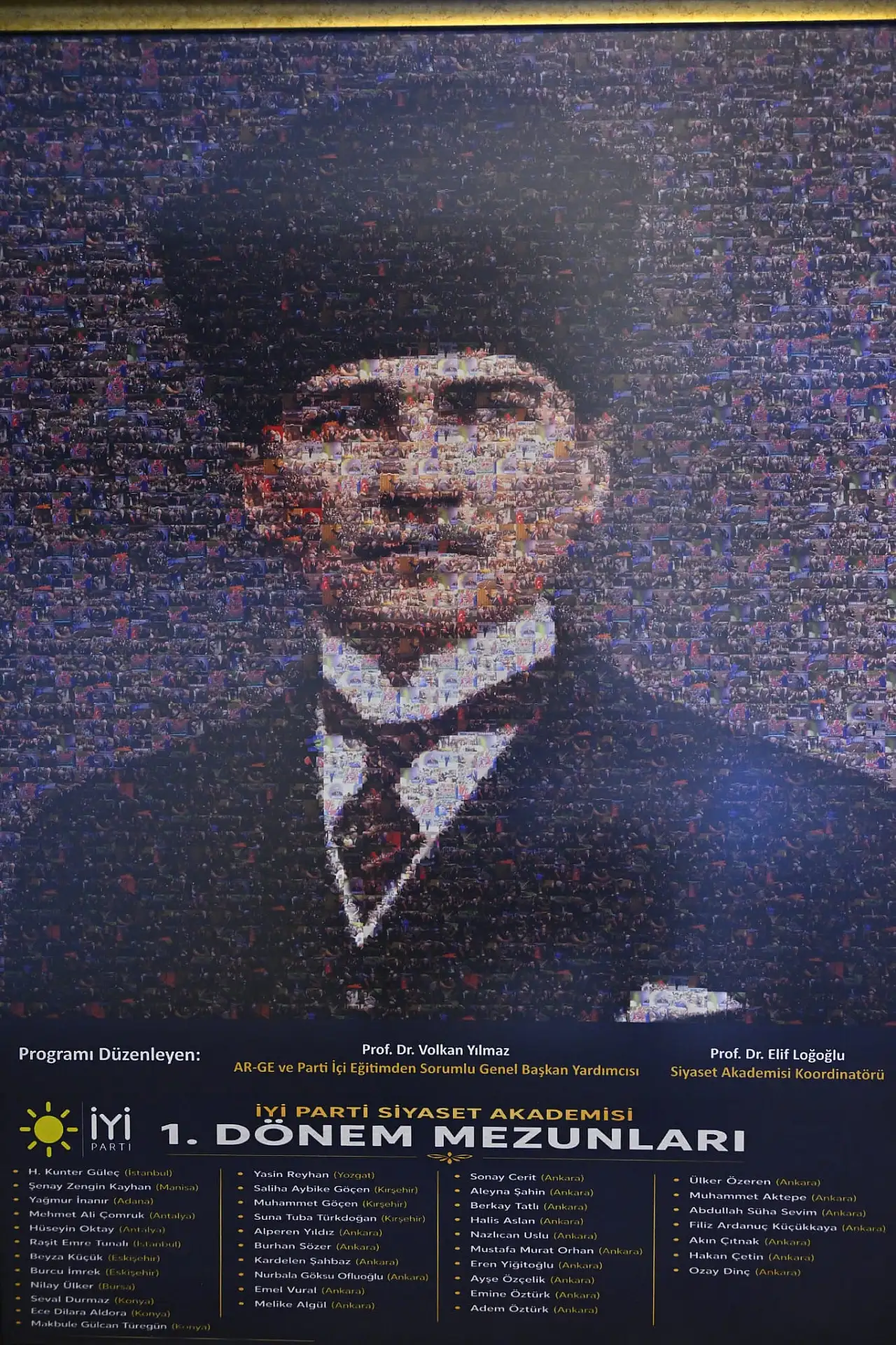 İYİ Parti siyaset akademisi mezunlarından, Genel Başkan Dervişoğlu'na anlamlı ziyaret