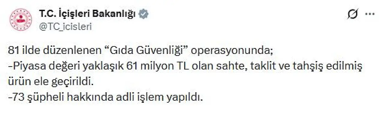 Konya dahil 81 ilde gıda alarmı! Milyonlarca liralık sahte ürün ele geçirildi