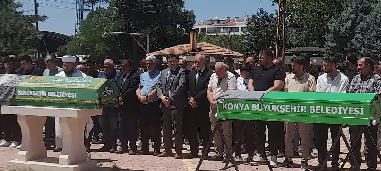 Konya yolundaki kazada acı veda: 5 kişi son yolculuğuna uğurlandı!
