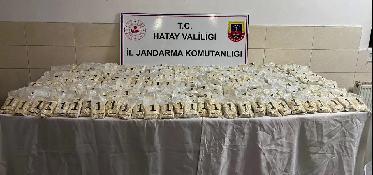 Zeytin bahçesinde uyuşturucu madde ele geçirildi!