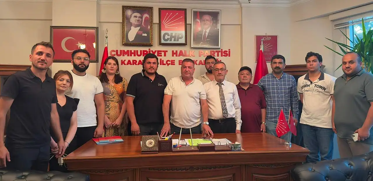 CHP Karatay'da yeni başkan belli oldu