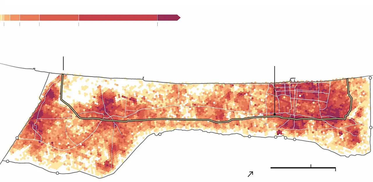 ABD ve İsrail'in yeni Gazze modeli sızdı! Kırmızı bölge tehlikesi