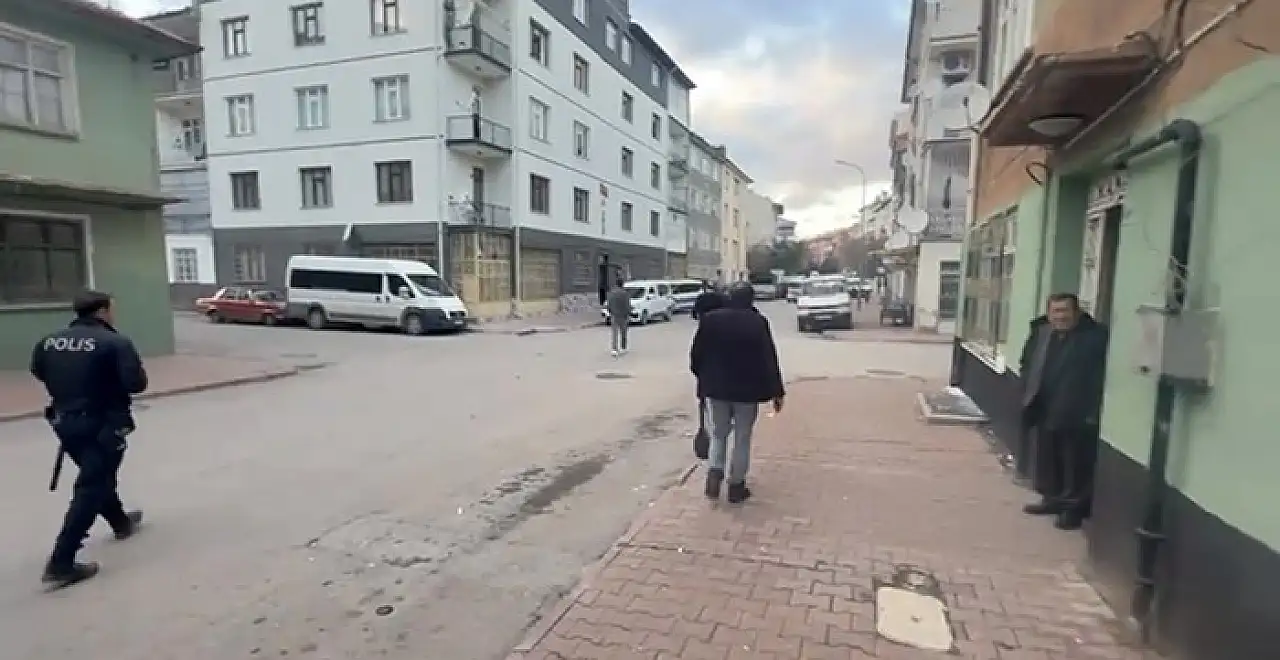 Konya'da her yerde aranan şahıs 4 kişiyle birlikte polise zorluk çıkardı!