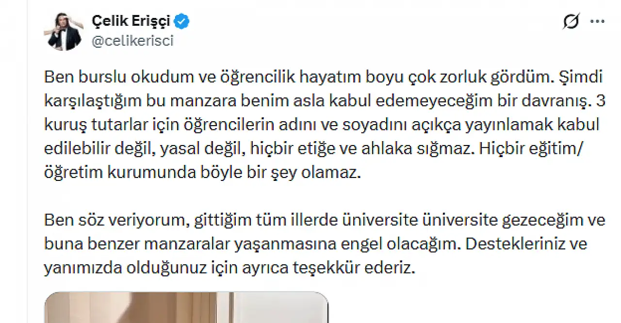 Konya'da öğrencilerin borç listesi olay oldu: Ünlü şarkıcı devreye girdi!