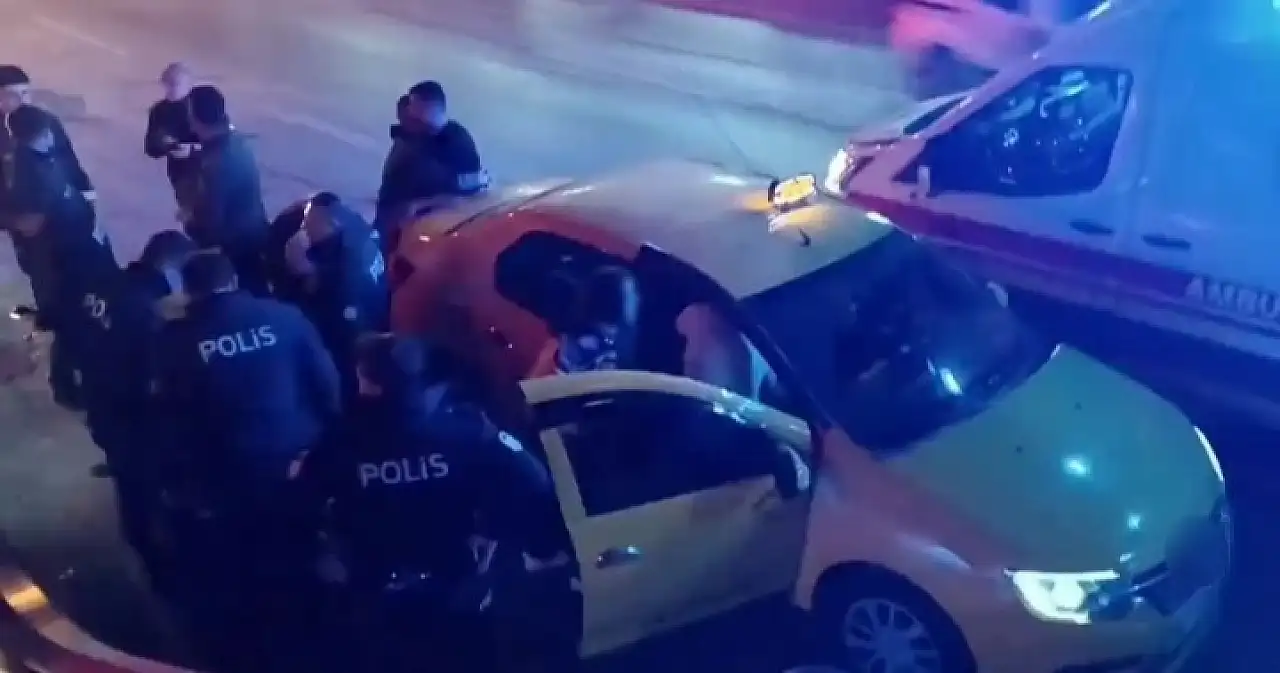 'Dur polis' ihtarını dinlemedi, silahını çekti