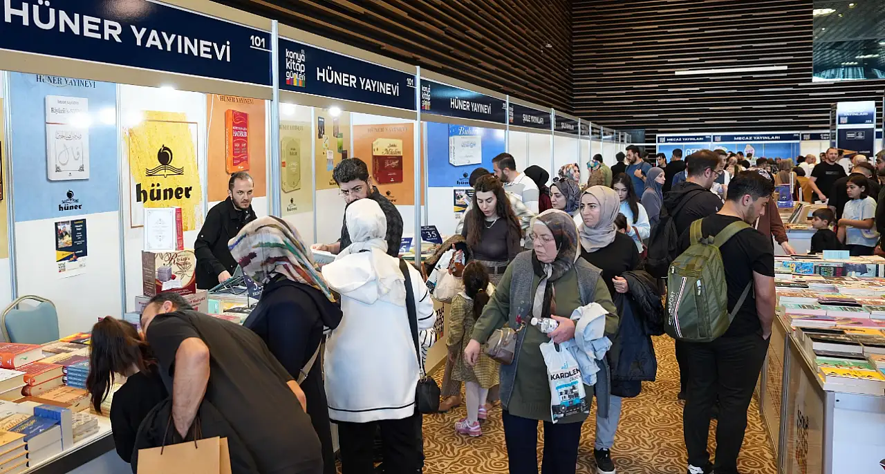 13. Konya Kitap Günleri 350 bin ziyaretçiyi ağırladı