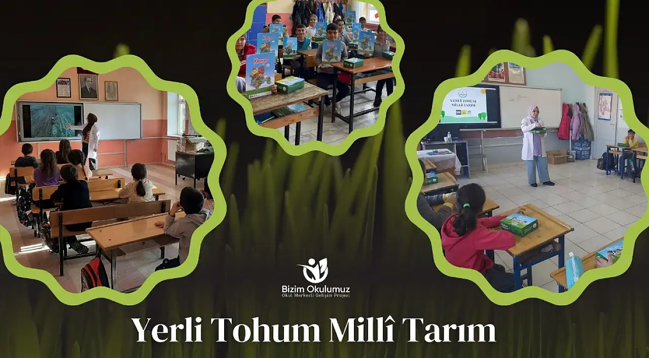 Konya'da öğrenciler tarımı yakından tanıdı!