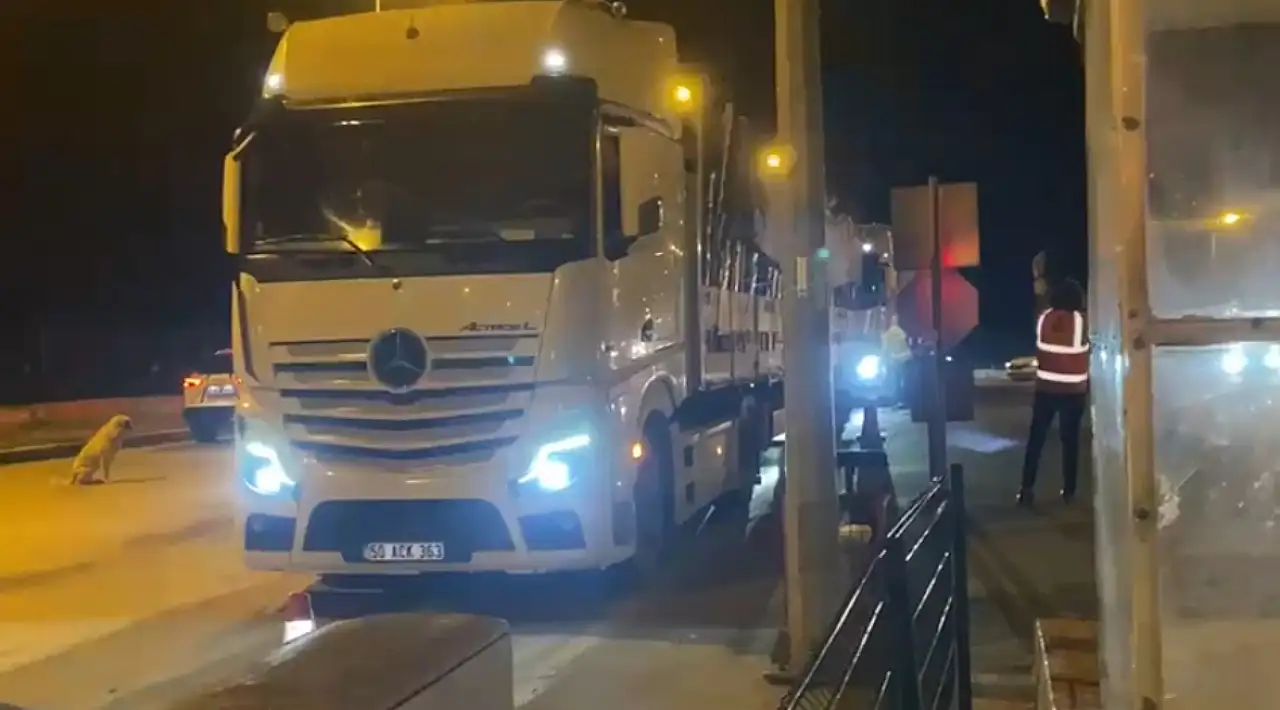 Denetimden kaçtılar, dinlenme tesisinde yakalandılar: 6 TIR'a rekor ceza