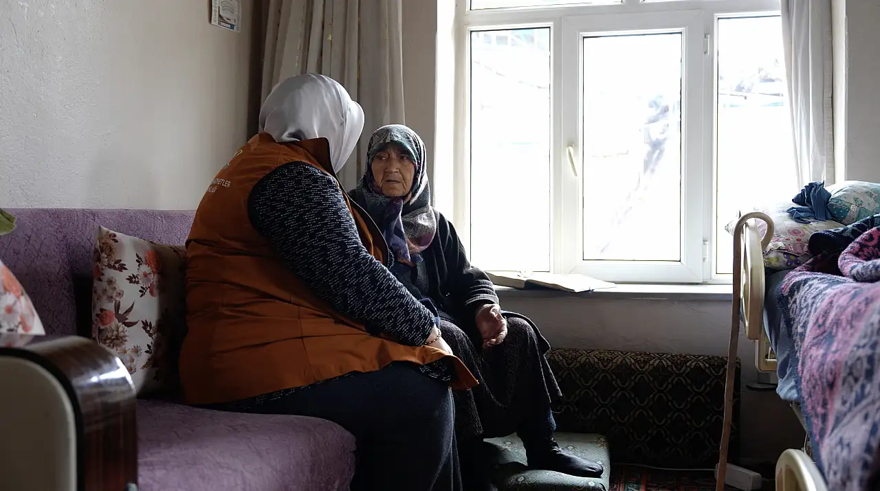 Konya'da gönüllere dokunan ziyaret