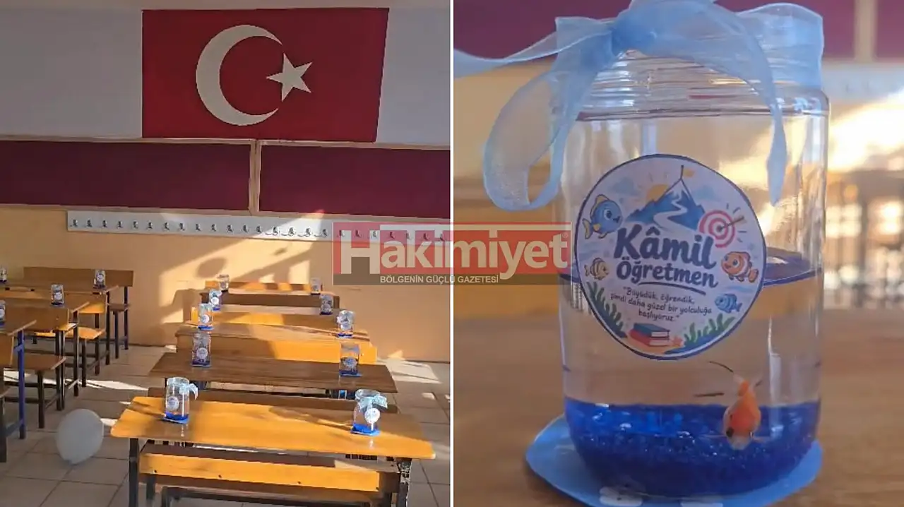 Konya'da öğretmenden öğrencilerine unutulmaz sürpriz