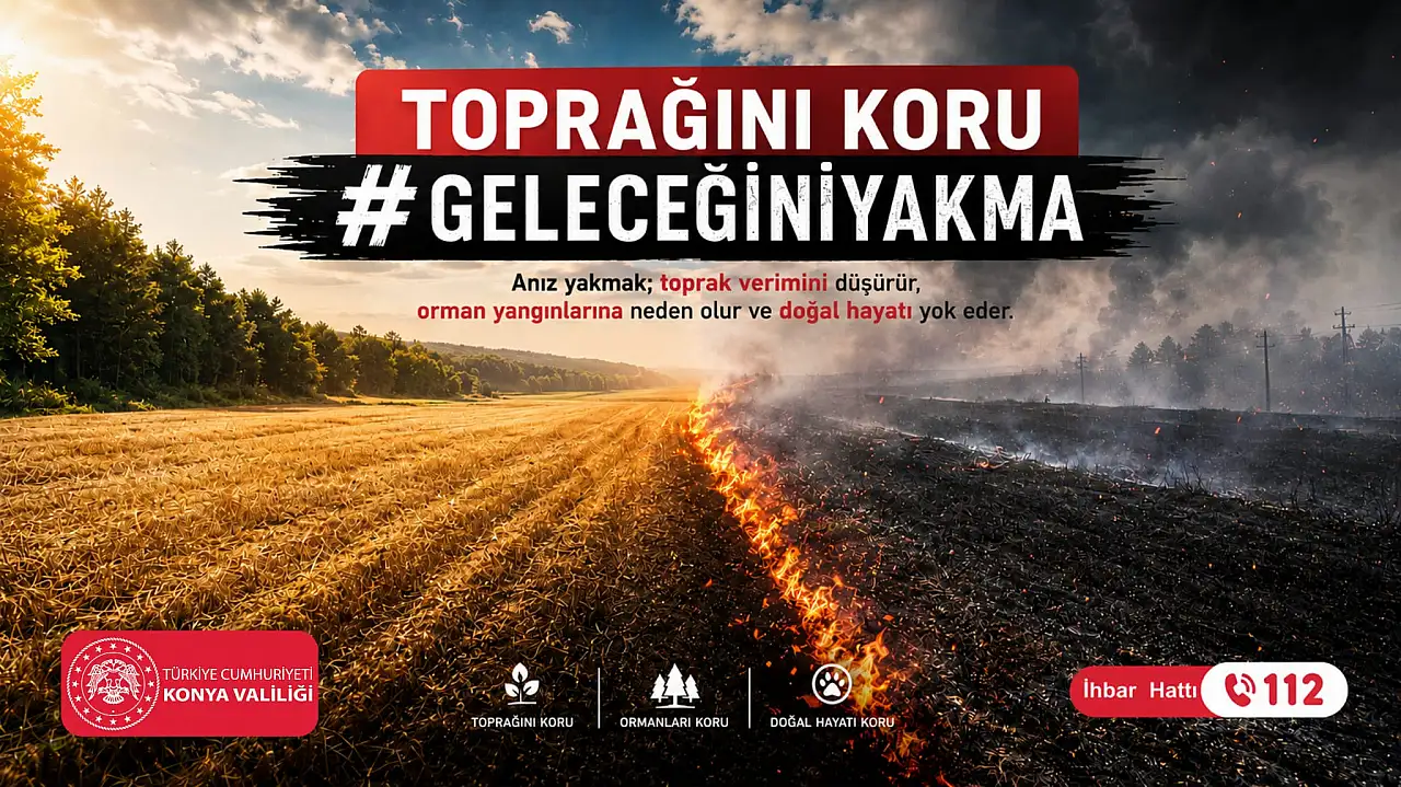Konya Valiliğinden hayati uyarı