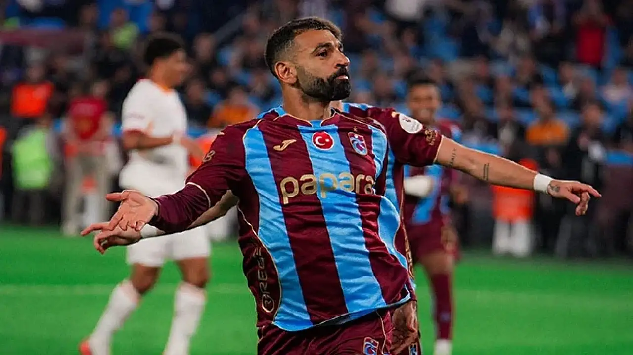 Mohamed Salah, Trabzonspor-Galatasaray maçına damga vurdu! Trabzonspor'dan Galatasaray'a resital