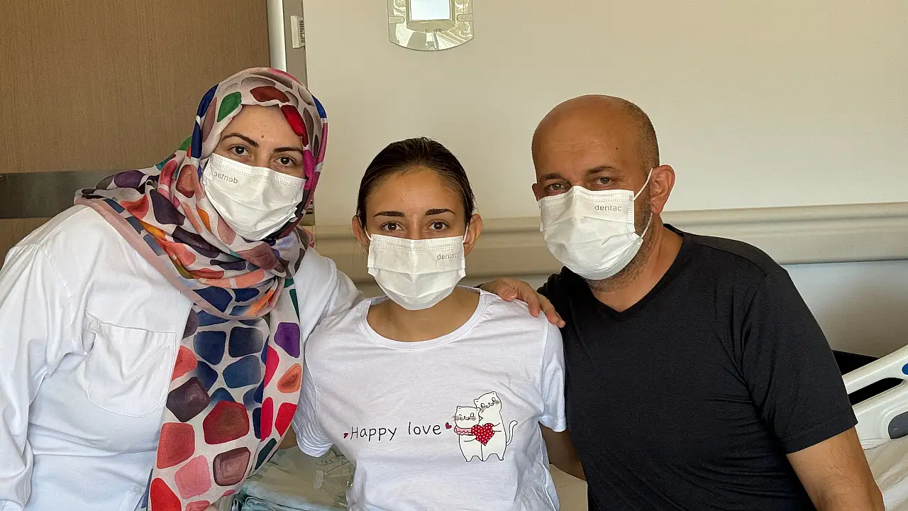 Konyalı genç kız babasının böbreğiyle hayata tutundu