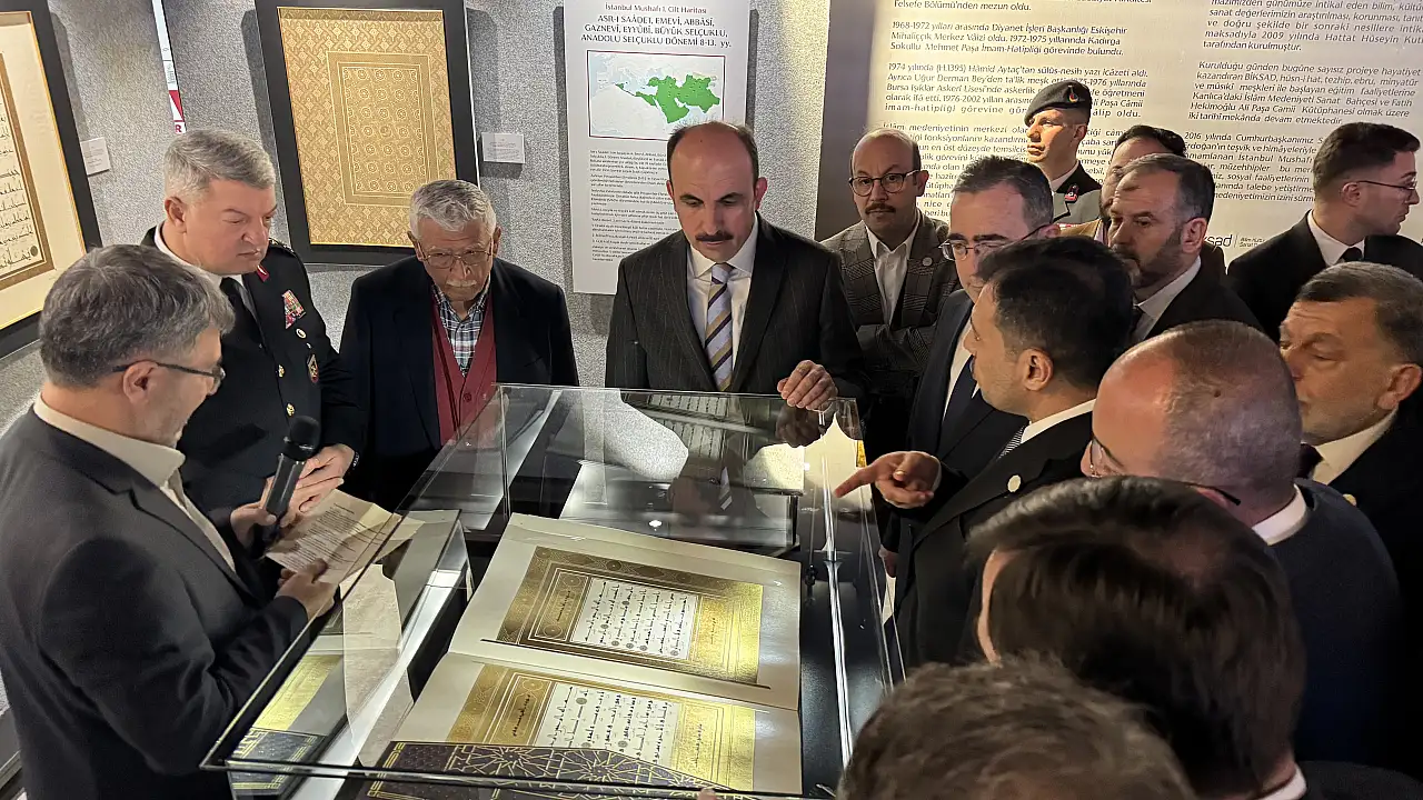 Konya'da 'İstanbul Mushafı' sergisi ziyarete açılıyor