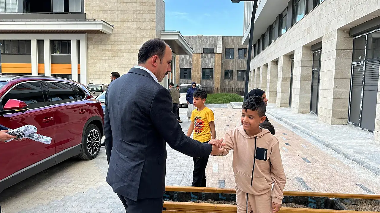 Başkan Altay, Konya'daki Gazzeli ailelerle bir araya geldi