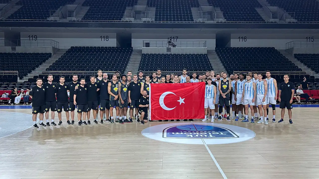 Konya Büyükşehir Belediyespor özel maçta Türk Telekom'a yenildi