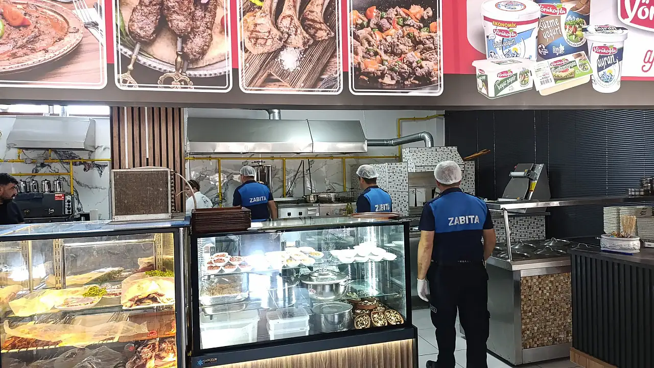 Konya'da lokanta ve restoranlar denetlendi