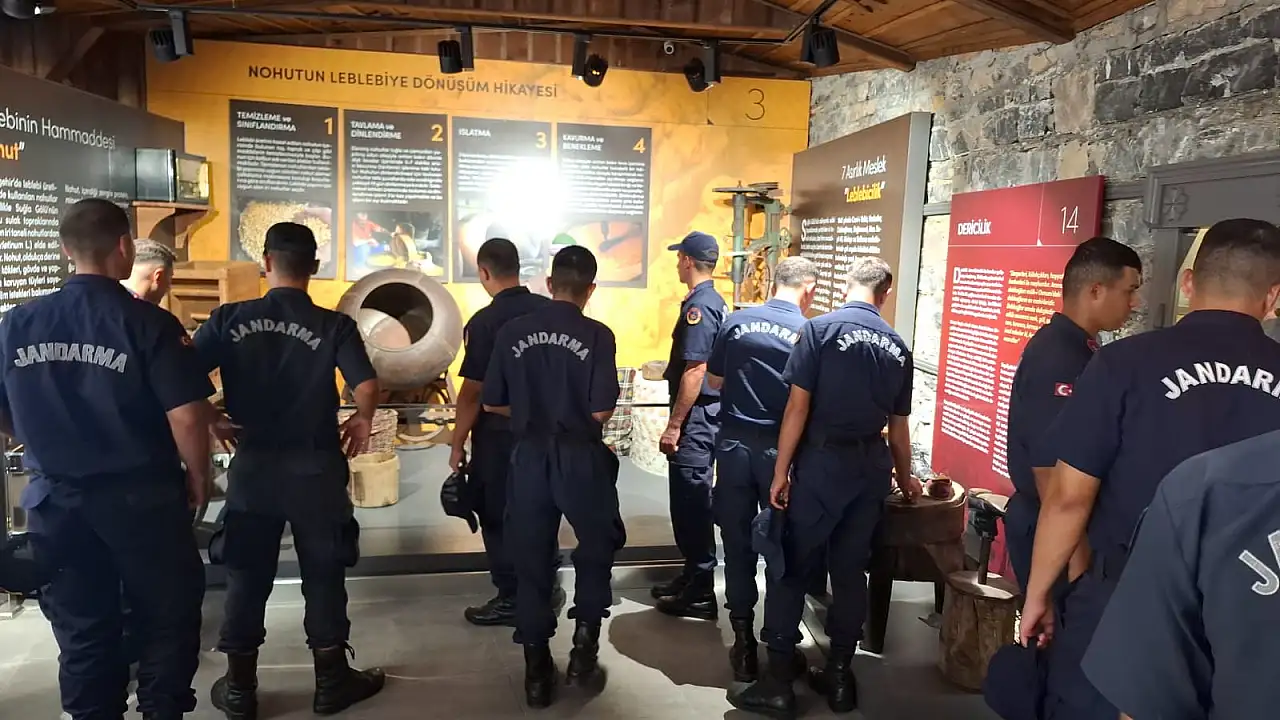 Jandarma erlerine Seydişehir kültürel gezi etkinliği