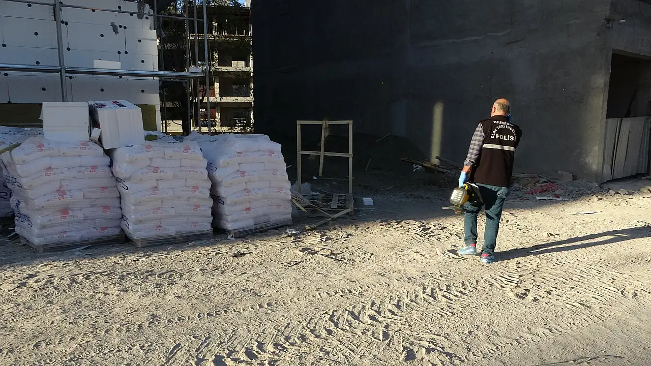 İnşaatta çalışan işçi 15 metre yükseklikten düştü