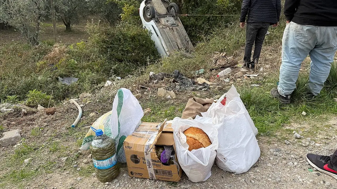 Sollama yapayım derken hayatından oluyordu! Feci kaza...