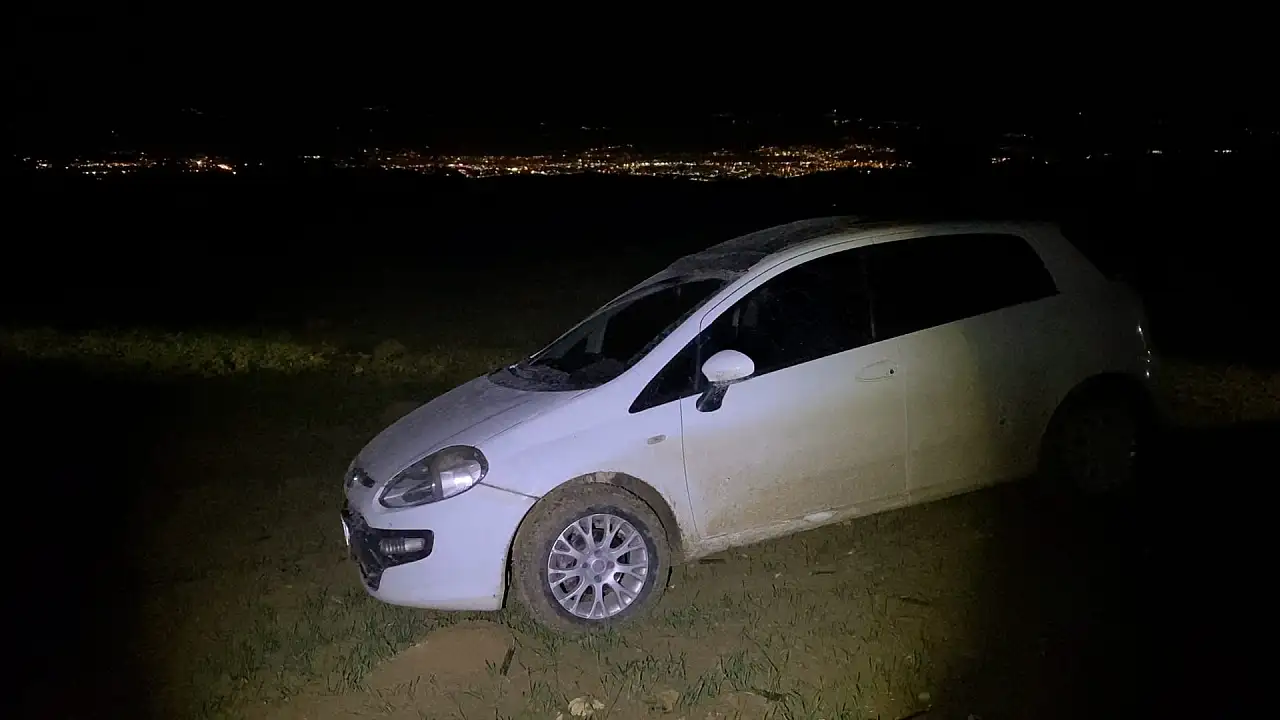 Polis kovalamacası çamurlu yolda bitti!