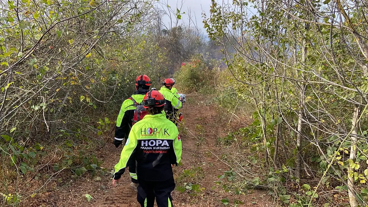 5 hektarlık alanın zarar gördüğü yangını söndürme çalışmaları devam ediyor!