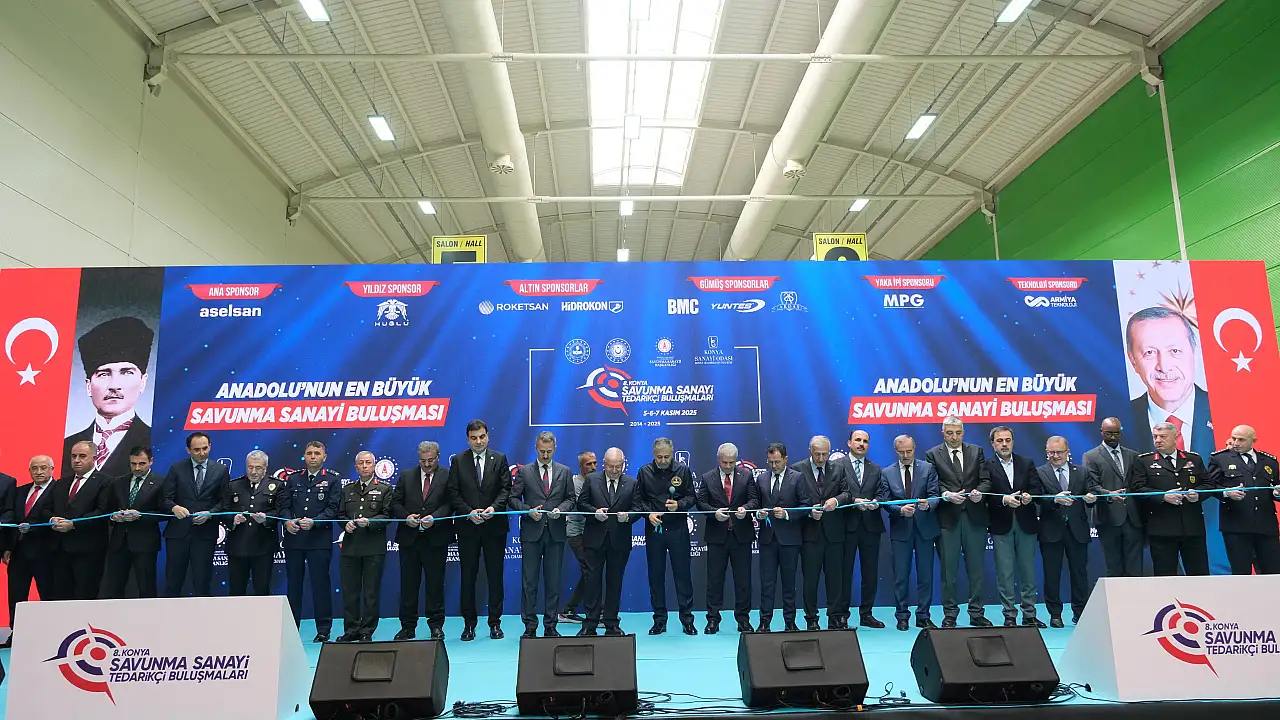 Savunma sanayinin kalbi 8. kez Konya'da attı