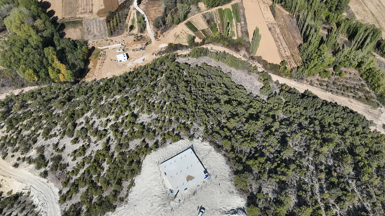 3.7 milyon liralık dev yatırım: Kapalı sulama tesisi tamamlandı