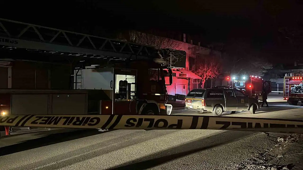 Konya'da patlama faciası: Yaşlı adam hayatını kaybetti!