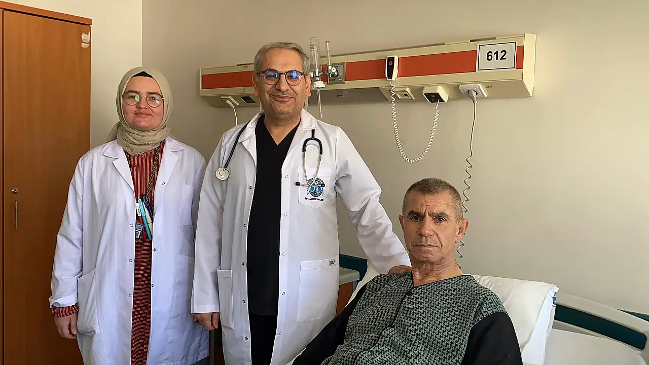 Konya'da mucizevi tedavi: Felç geçiren hasta özel tedaviyle iyileşti