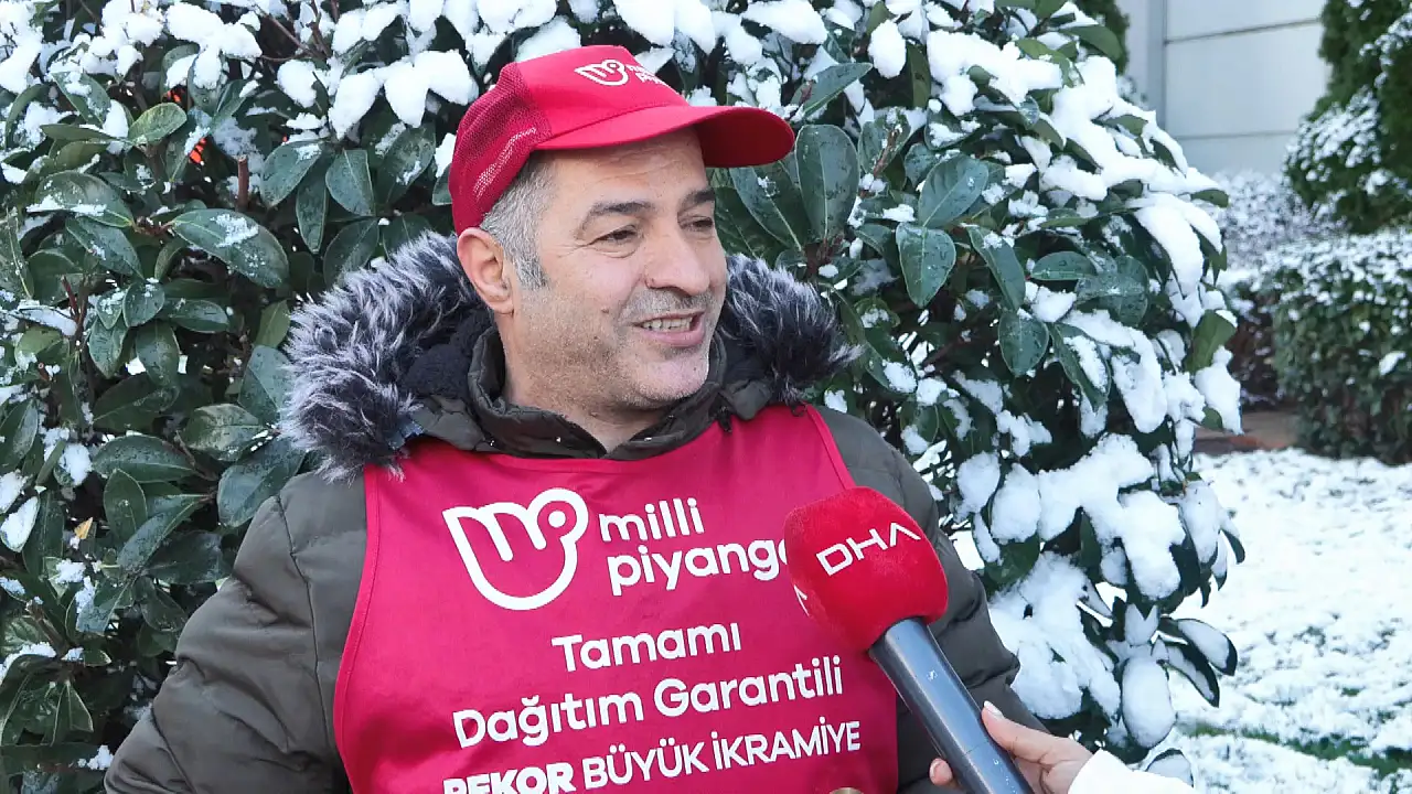 Milli Piyango'da rekor ikramiye: Gezici bayi bana çıkmış gibi mutluyum dedi